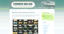 Desktop Screenshot of commervanfan.co.uk